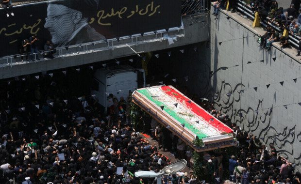 Thousands Bid Farewell to Iran’s Raisi Ahead of Burial